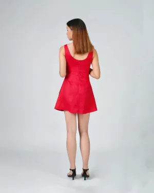 FIT & FLARE MINI DRESS