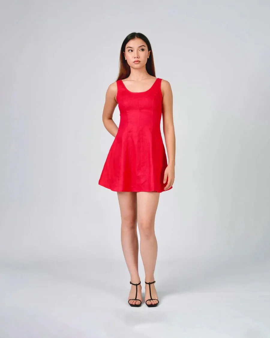FIT & FLARE MINI DRESS