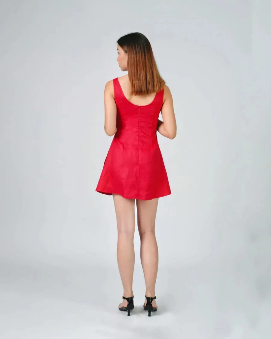 FIT & FLARE MINI DRESS