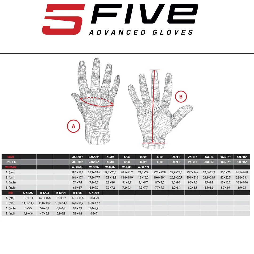 FIVE RACE BMX Gloves.