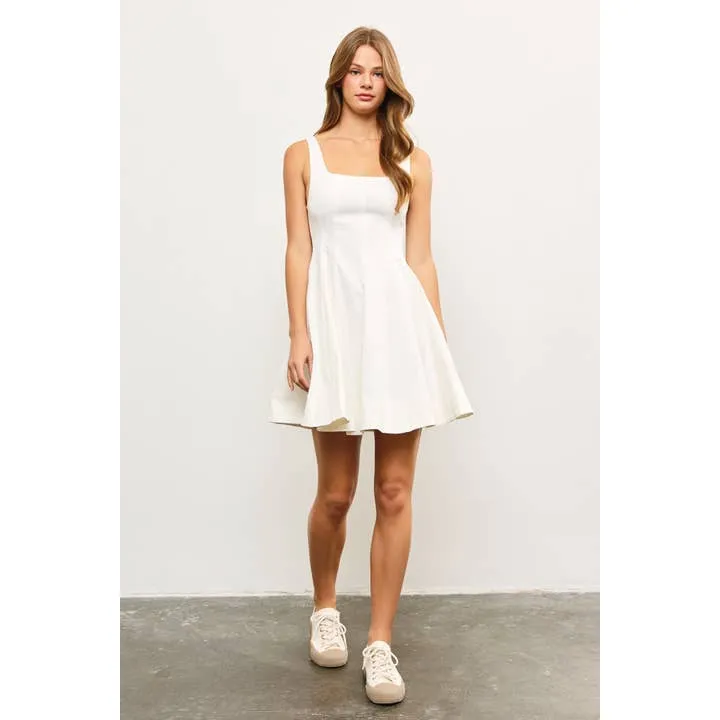 Flare Panel Dress