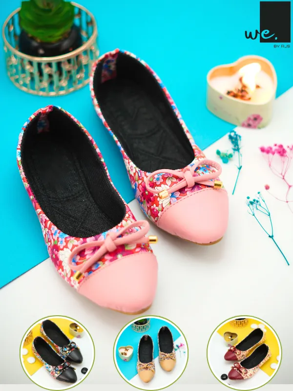 Floral Bliss Maroon,Black,Pink,Beige -306