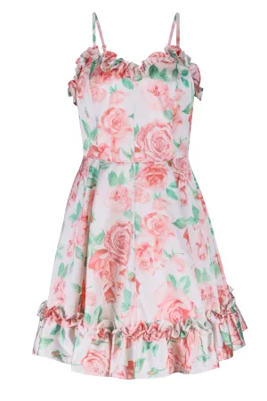 Frosting Dress - Light Coral Rose