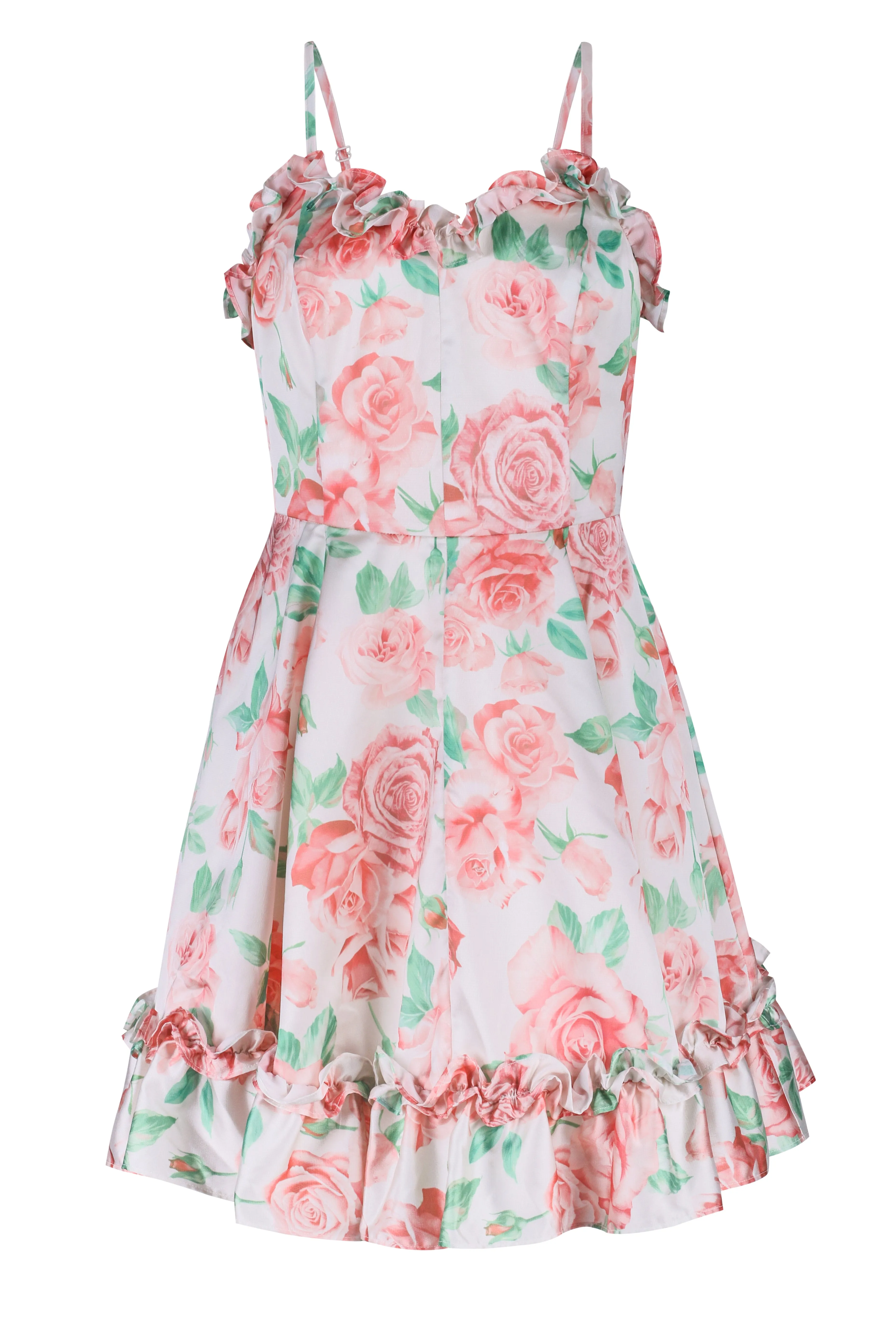 Frosting Dress - Light Coral Rose
