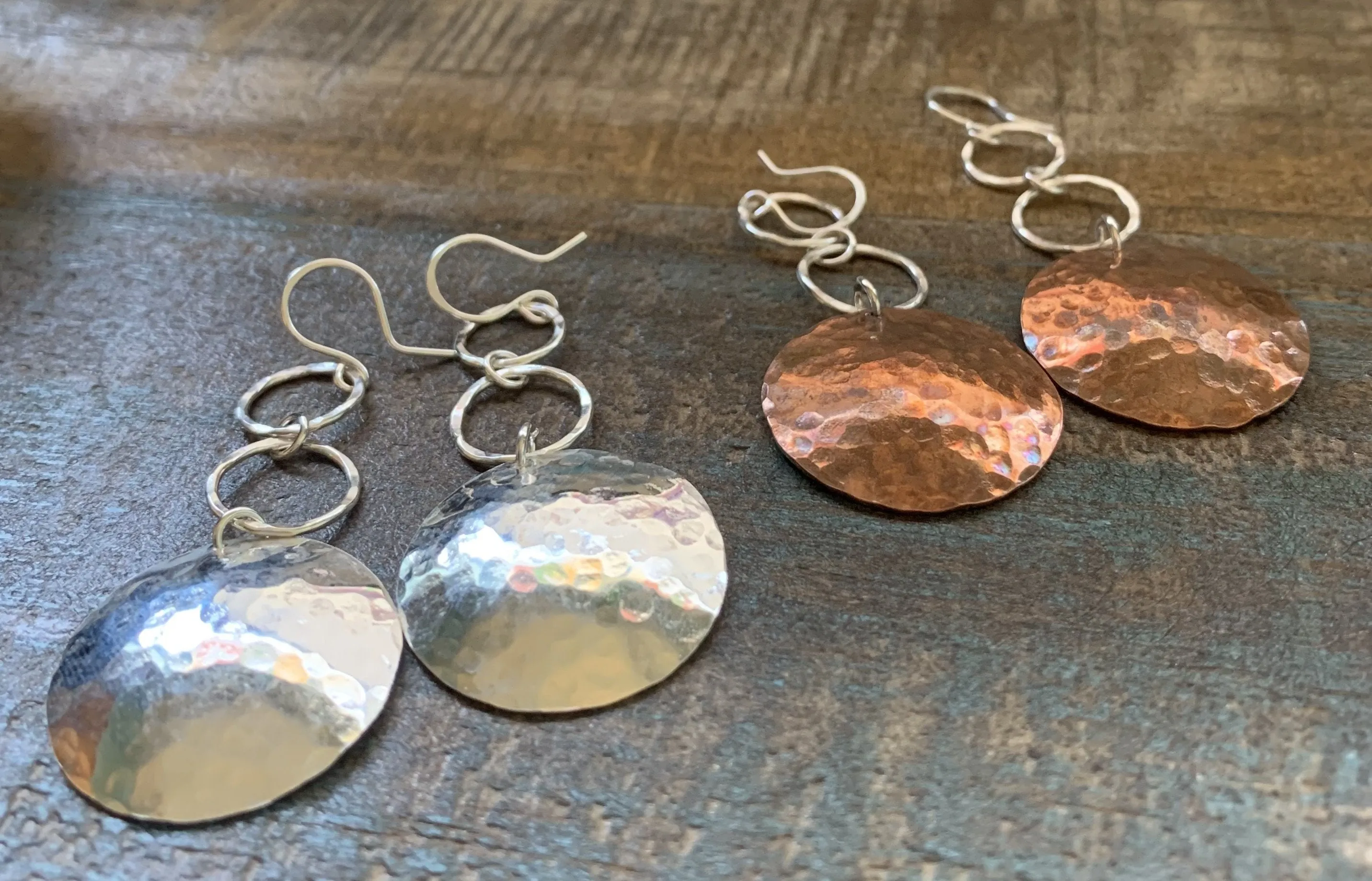 Full Moon Chandelier Earrings: Handmade Southwest Jewelry for Her