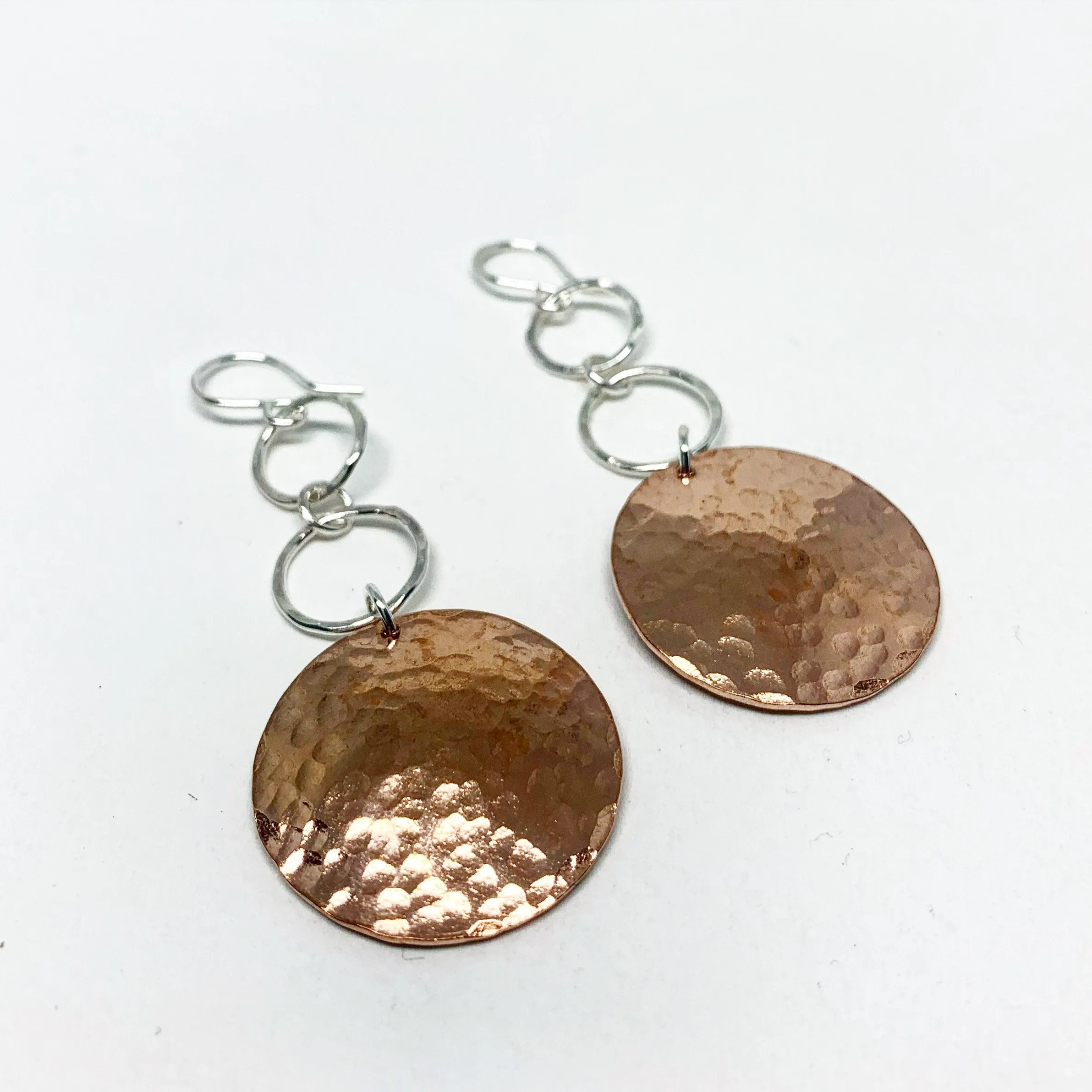 Full Moon Chandelier Earrings: Handmade Southwest Jewelry for Her