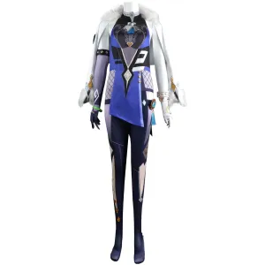 Genshin Impact Yelan Cosplay Costume Outfits Halloween Carnival Suit