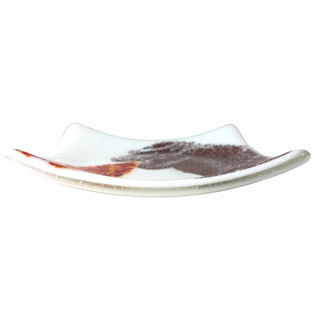 Godzilla Dish Artisan Glass