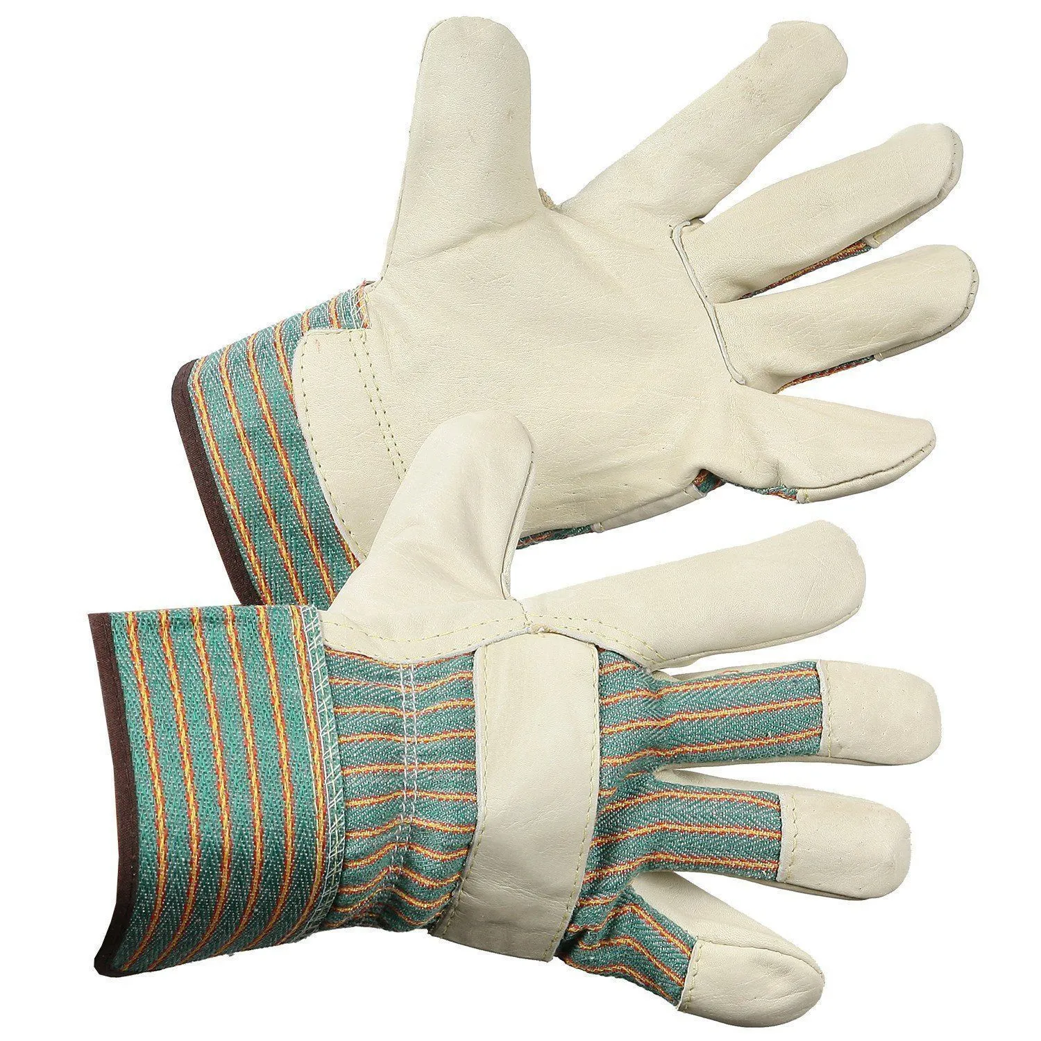 Grain Leather Work Glove, Unlined Palm