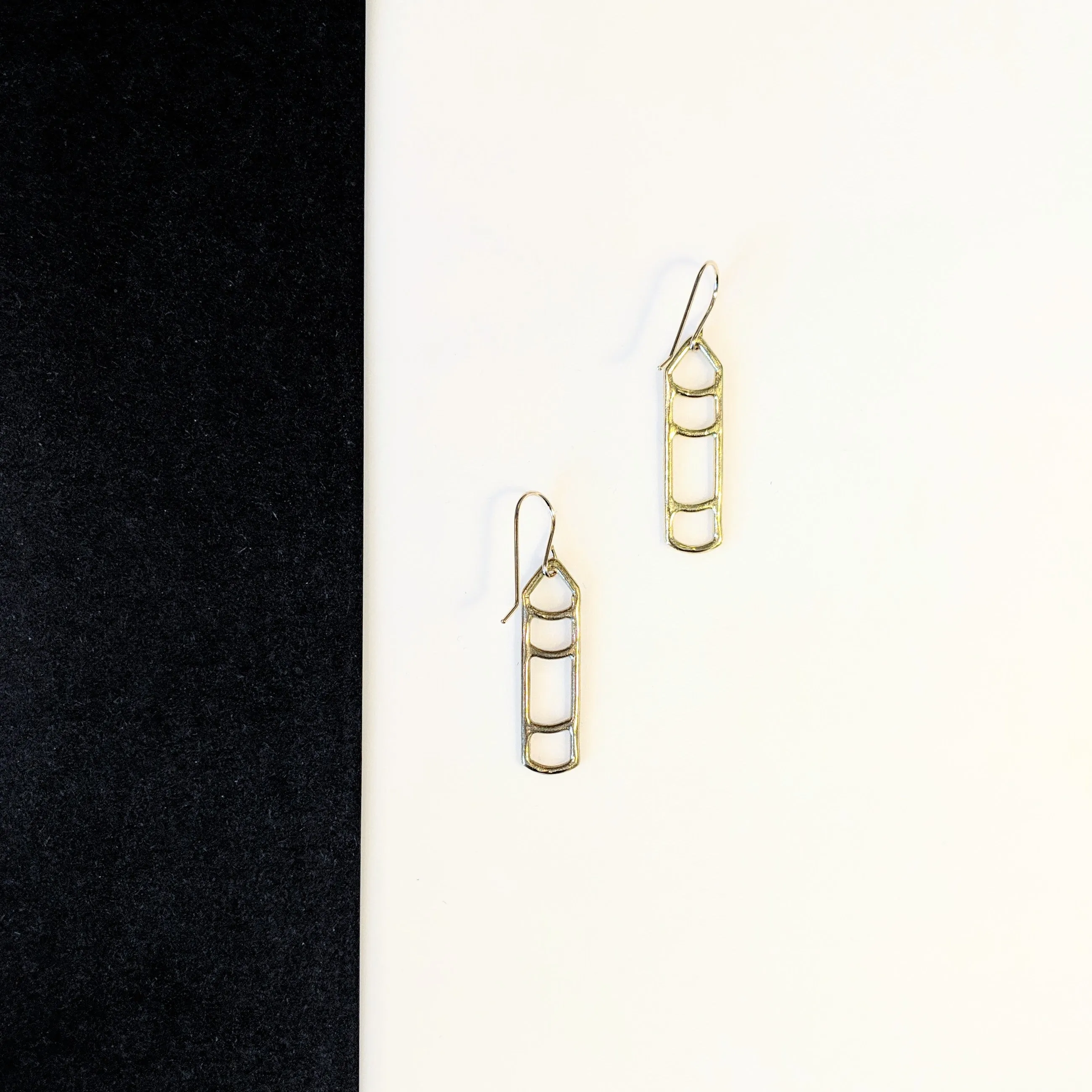 Graphic Vertical Earrings
