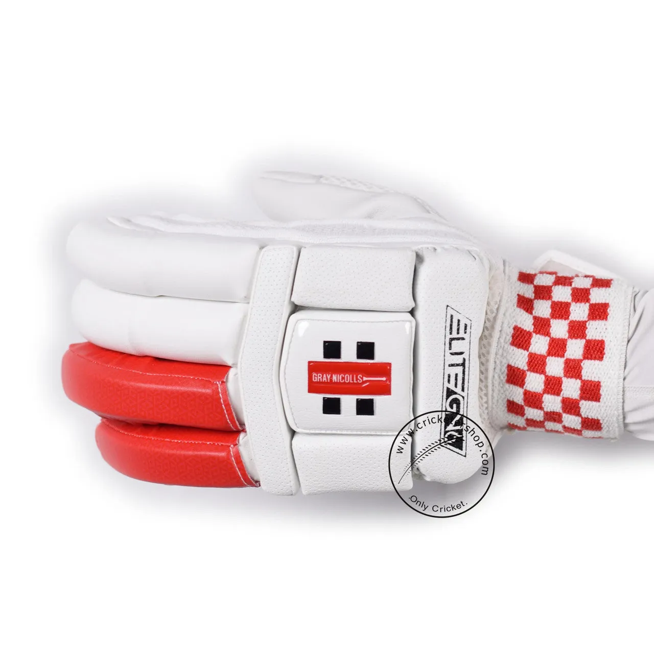 Gray Nicolls Elite GN6 Red Cricket Batting Gloves Mens Size
