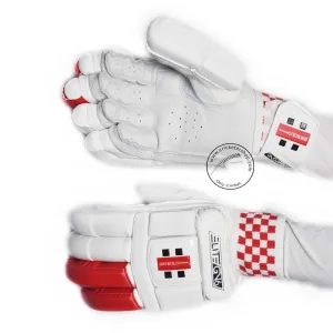 Gray Nicolls Elite GN6 Red Cricket Batting Gloves Mens Size