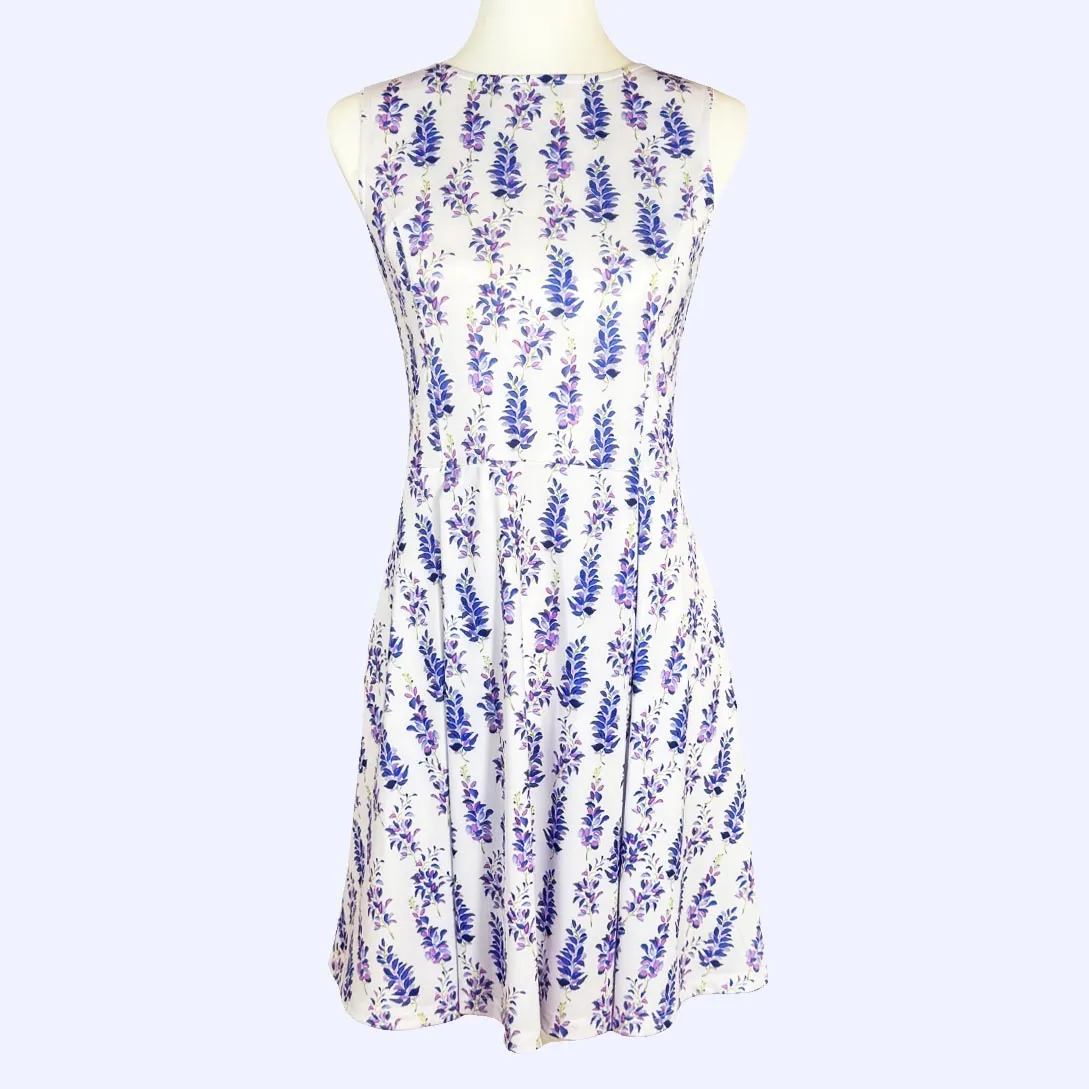 Havana Fit & Flare Dress in Wisteria Lane