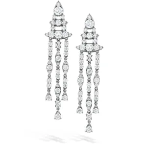 Hearts On Fire Whimsical Chandelier Earrings