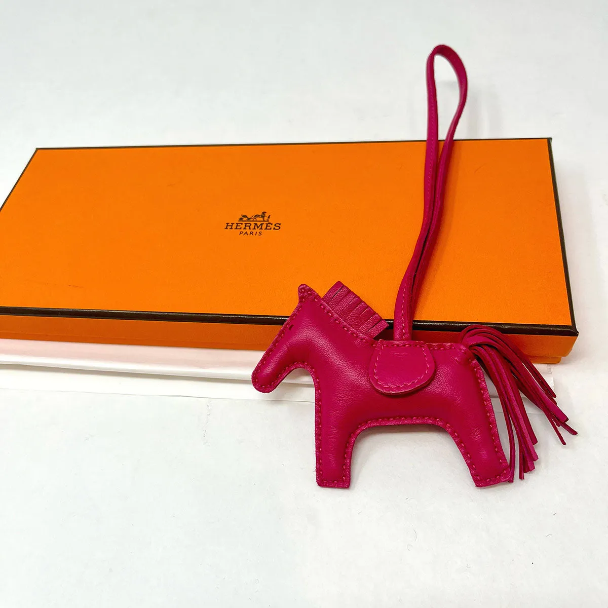 Hermes Rodeo PM Swift Leather Charm