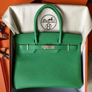 Hermès Birkin 30 Cactus Epsom Palladium Hardware PHW