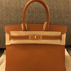 Hermès Birkin 30 Gold Epsom Gold Hardware GHW