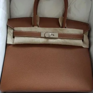 Hermès Birkin 30 Gold Togo Palladium Hardware PHW