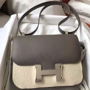 Hermès Constance 24 Gris Etain Epsom Palladium Hardware PHW