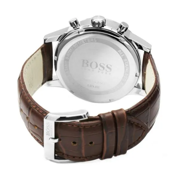Hugo Boss Aeroliner Chronograph Silver Dial Men's Watch 1512447