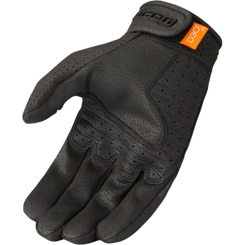 Icon Airform Mens Motorcycle Short Synt. Leather Glove