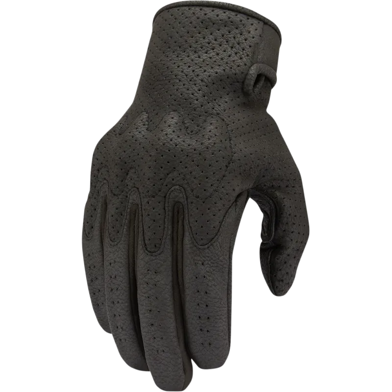 Icon Airform Mens Motorcycle Short Synt. Leather Glove