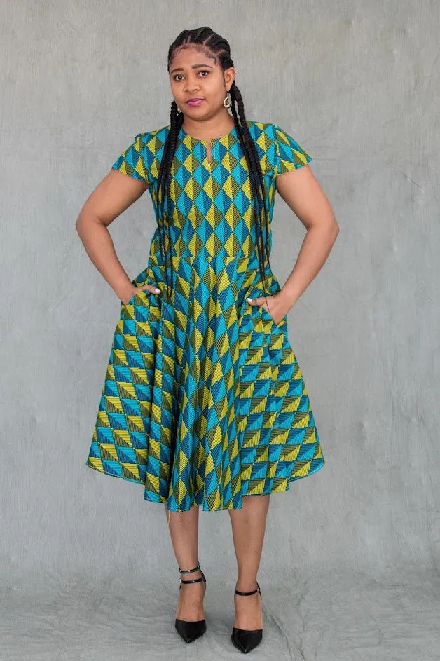 Ikoyi Dress- Fit and Flare