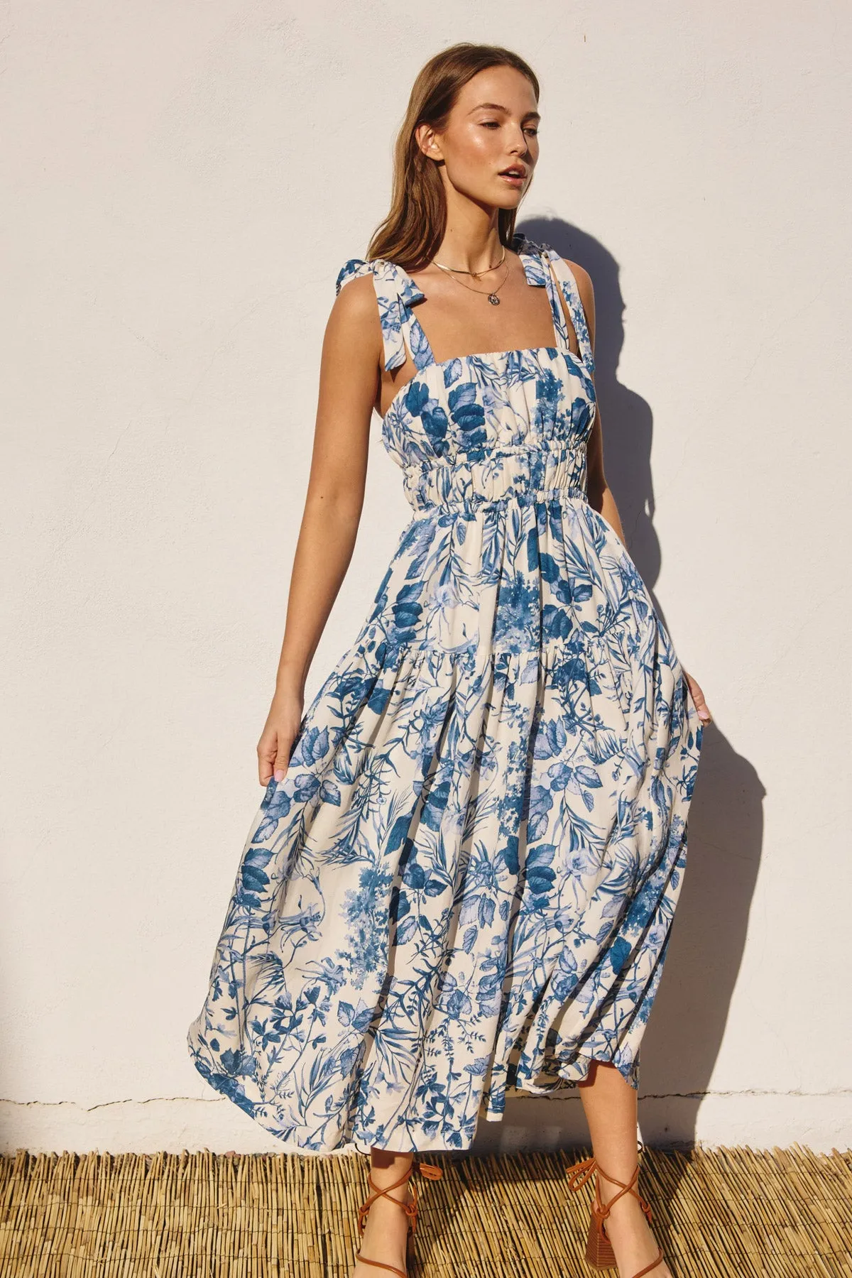 Ivy Flare Midi Dress