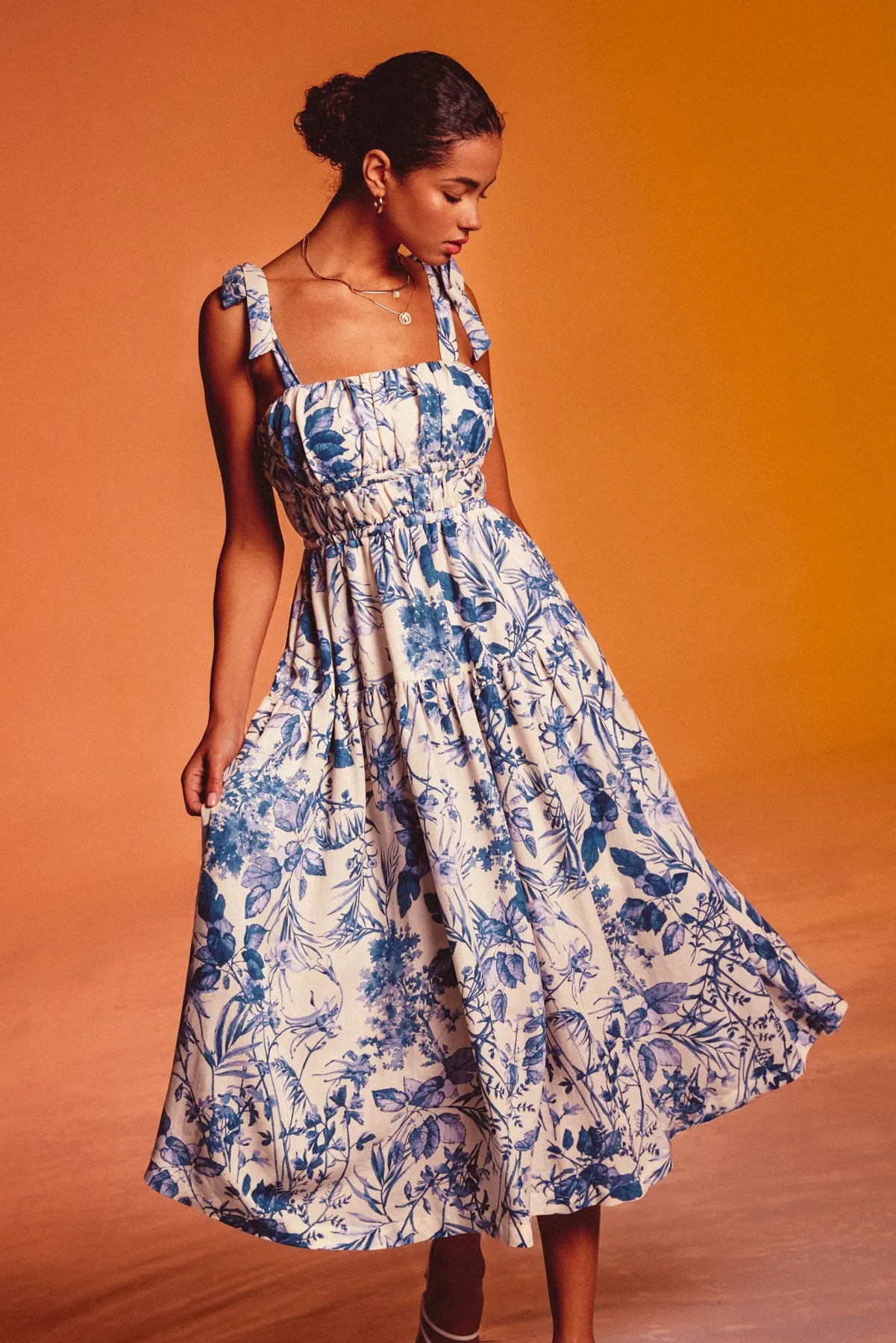 Ivy Flare Midi Dress