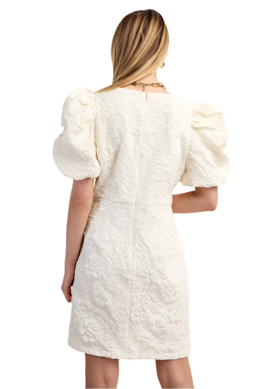 Jacquard Classic-Fit Mini Dress