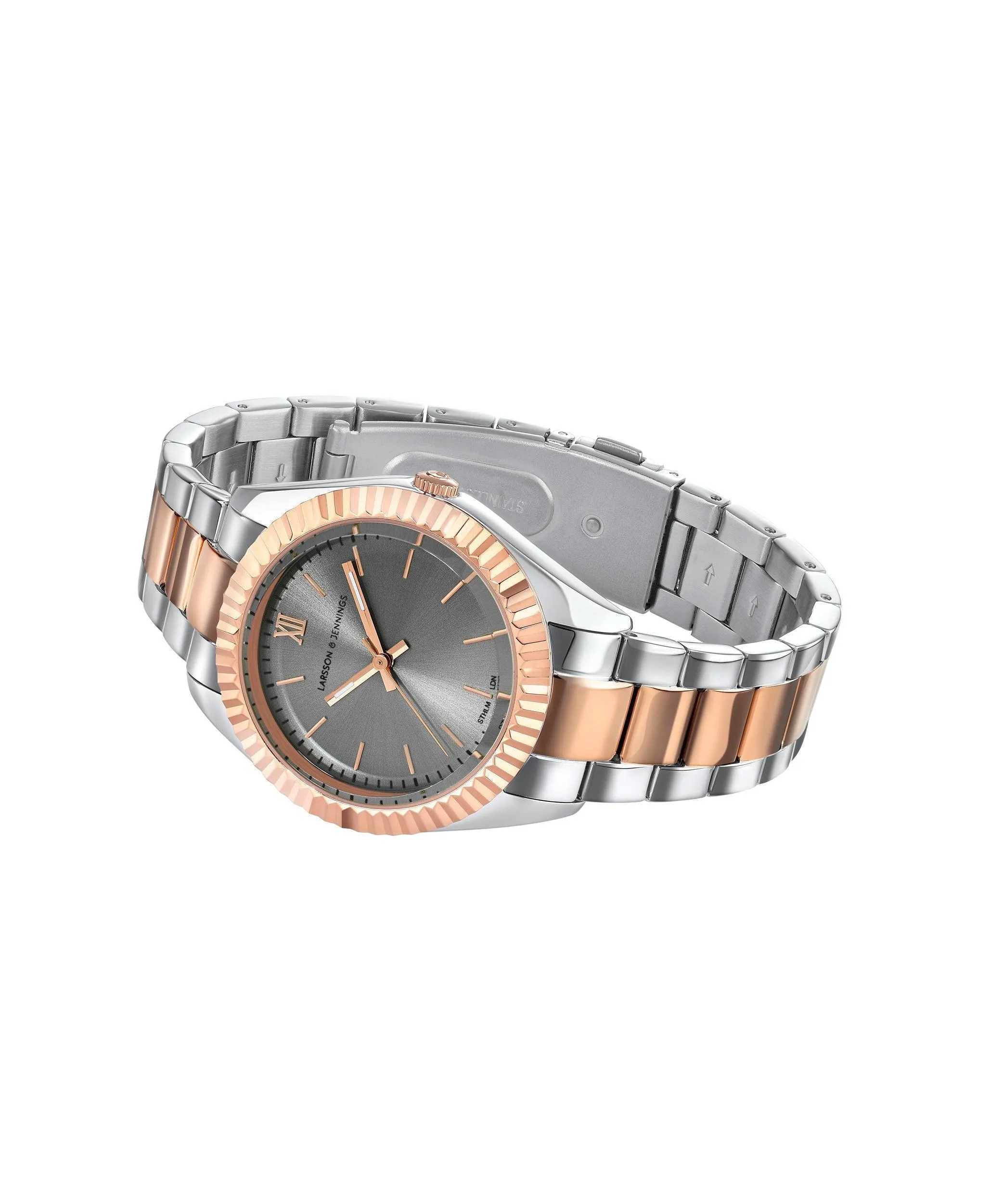Jade Mixed Rose Gold Grey 36mm