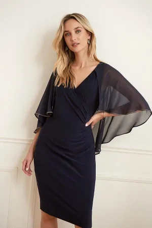 Joseph Ribkoff Ruffle Layer Dress Jr221353