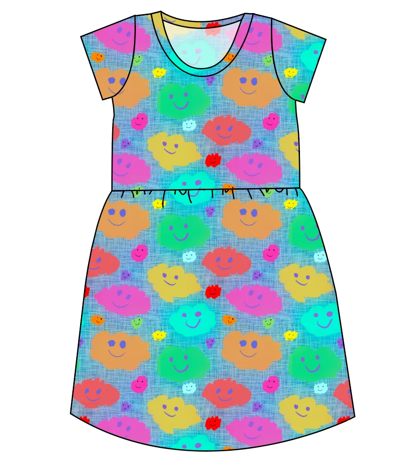 Juniper's Rainbow Clouds Ladies' Play Dress