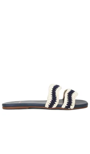 Kaanas Tansy Sandal in Navy