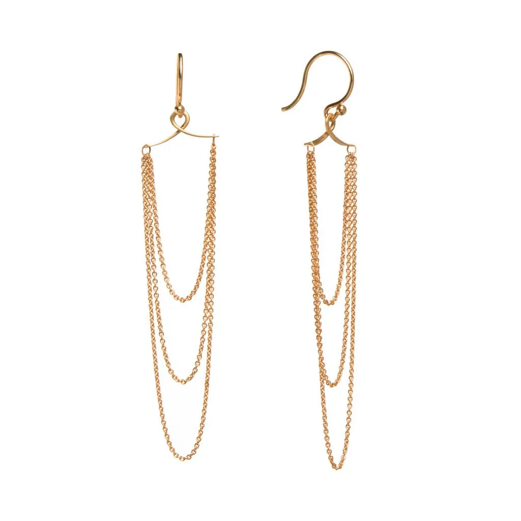 Keyhole Cascade Earrings