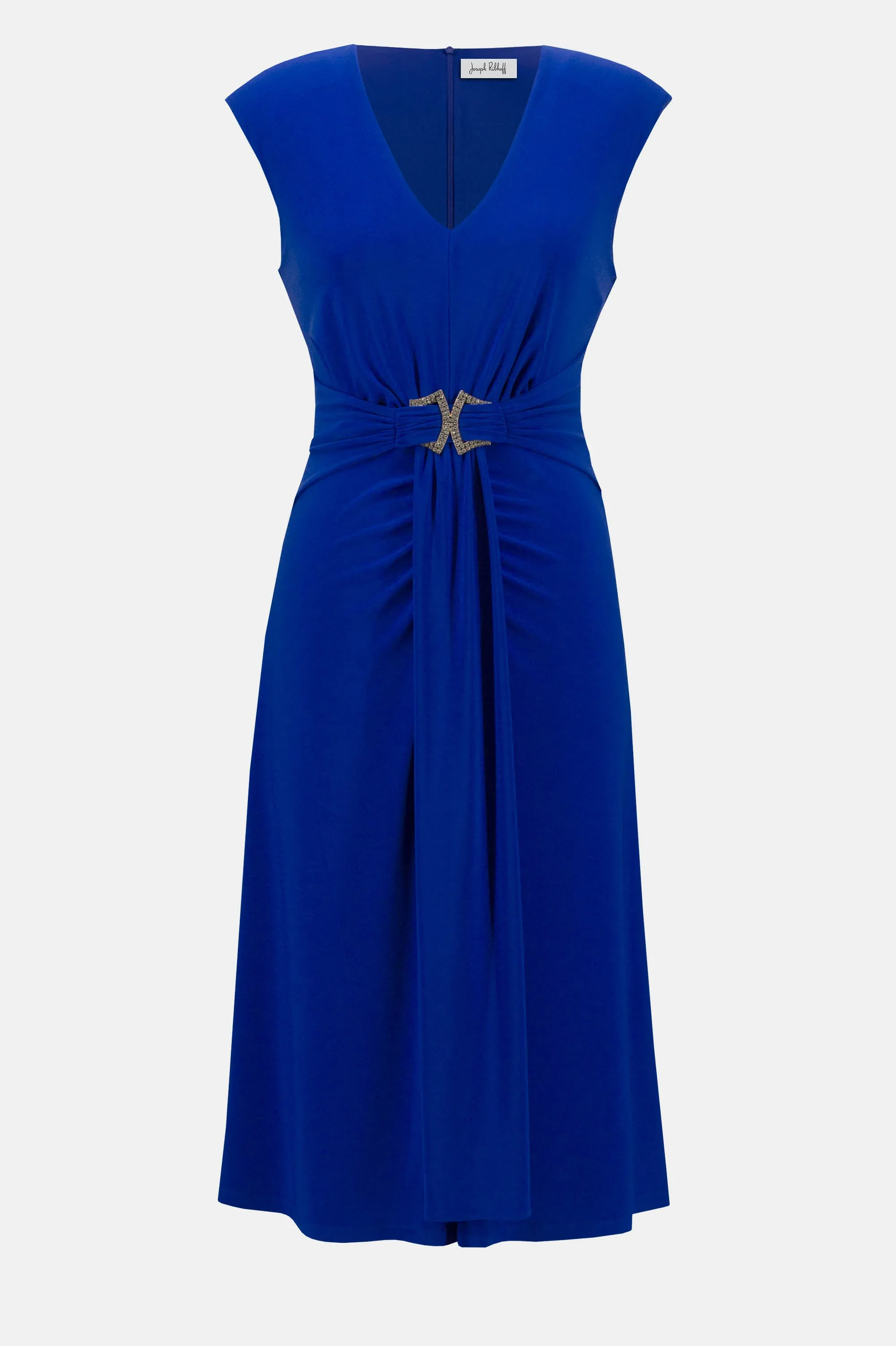Knee-length Fit And Flare Dress
