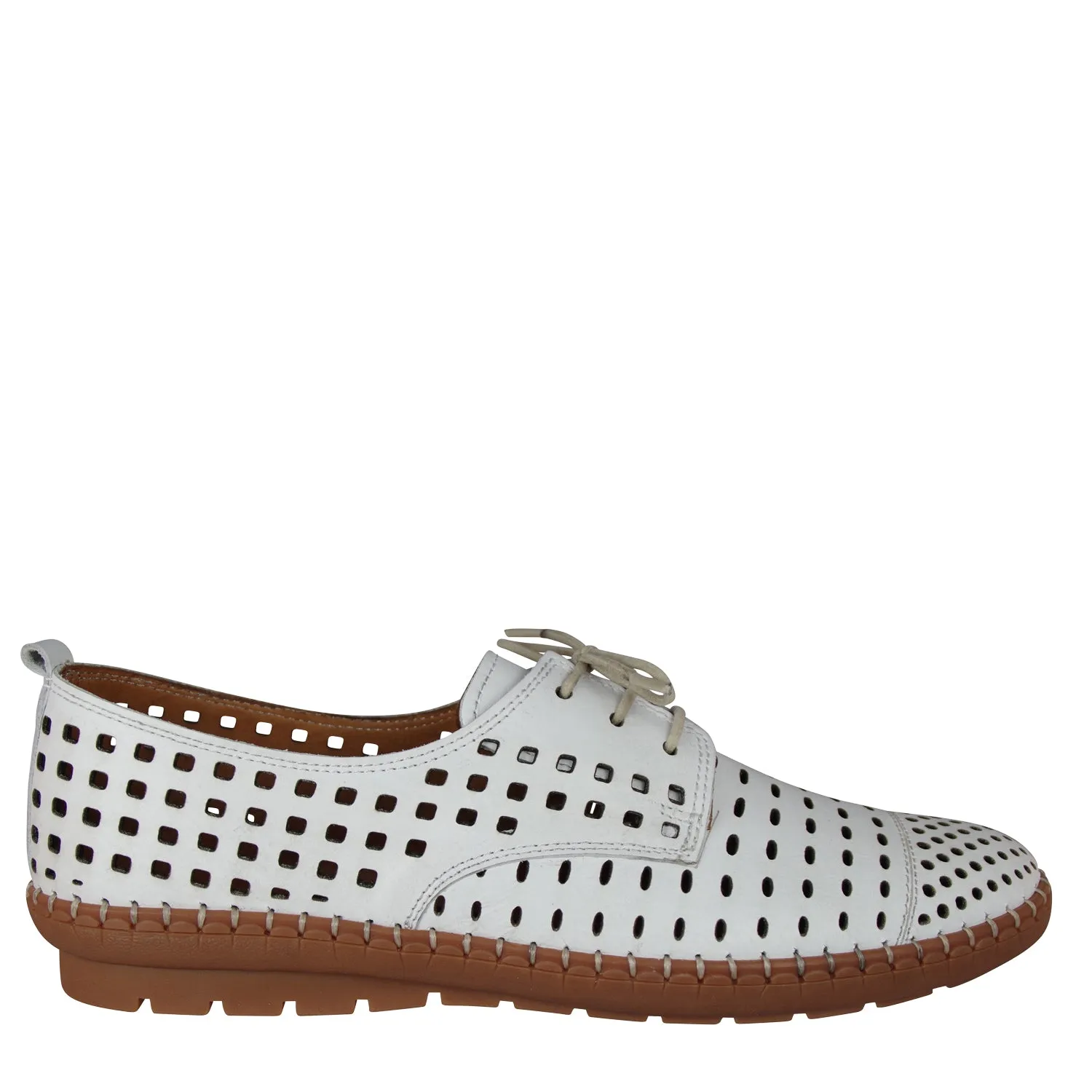 KROON - WHITE LEATHER FS