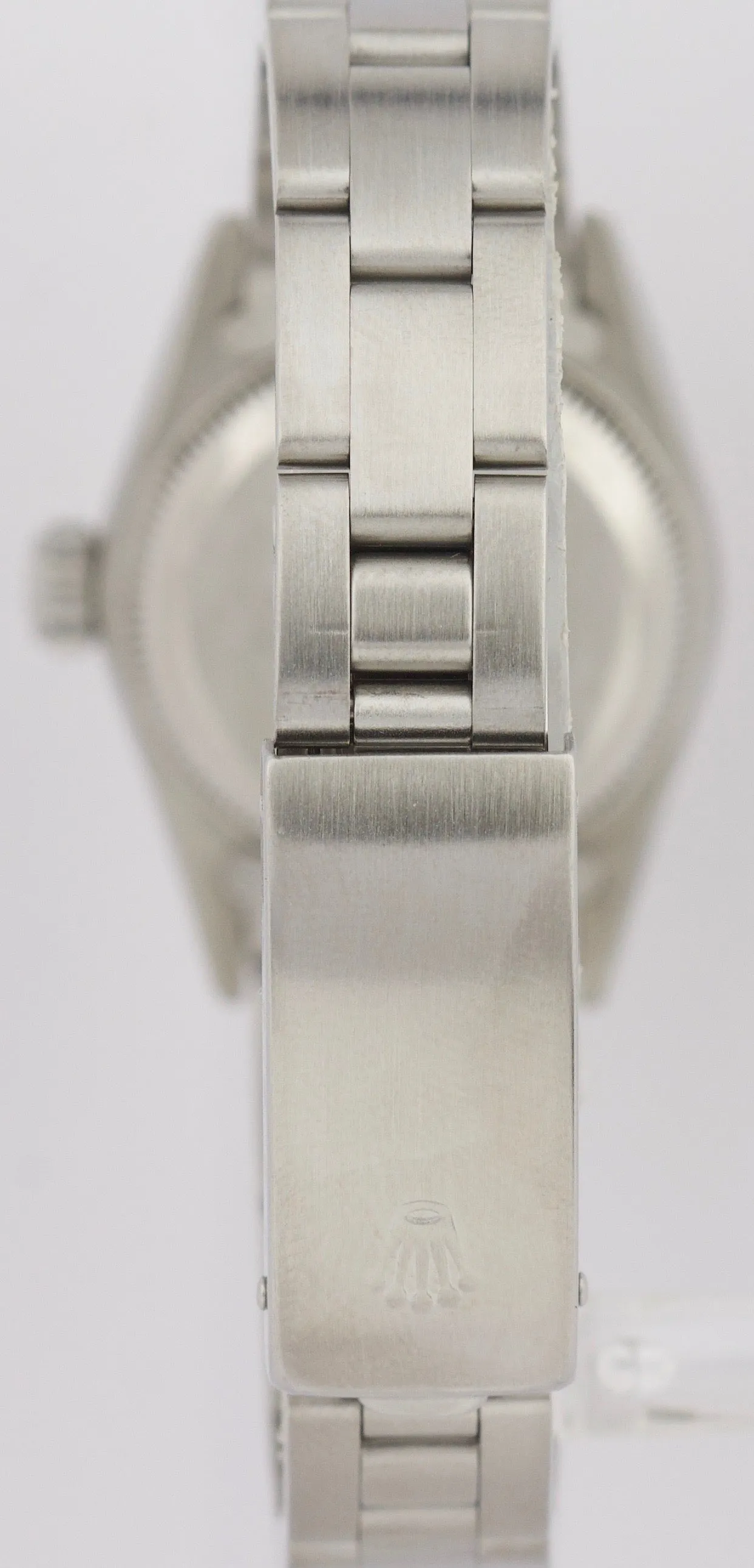 Ladies Rolex Oyster Perpetual 24mm Salmon Arabic 67180 Stainless Oyster Watch