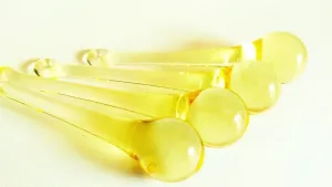 Light Yellow 80mm Raindrop Chandelier Crystals, Pack of 5