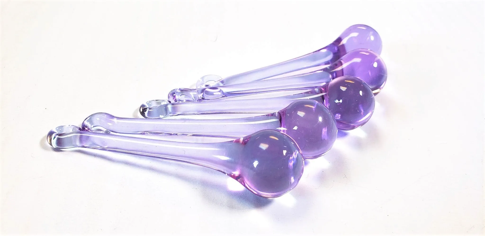 Lilac Purple Raindrop Chandelier Crystals, Pack of 5
