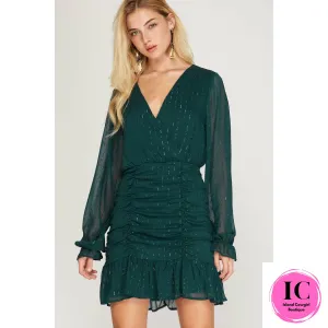 Love You Truly Green Dress