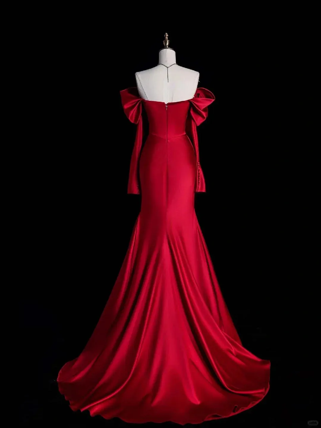 Luxury  Satin Cocktail Dress