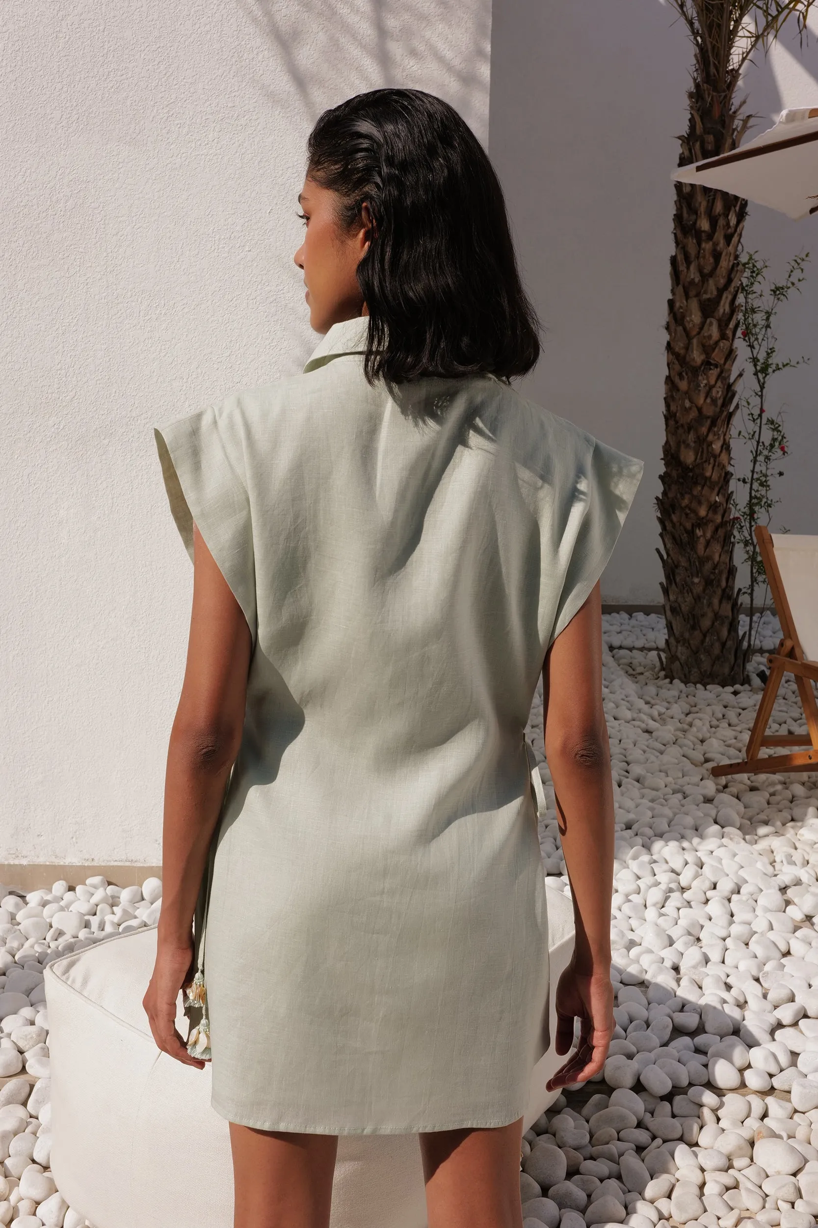 Macau Dress (Mint)