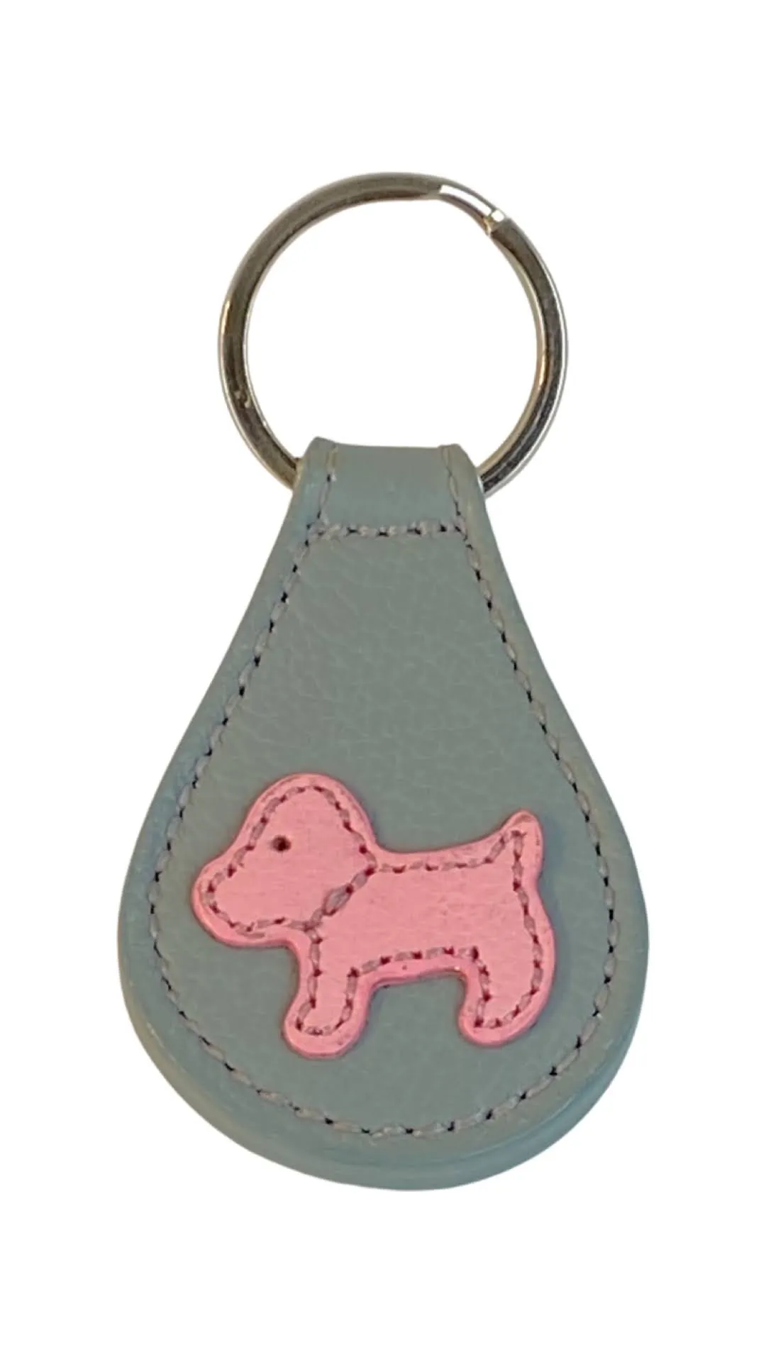 Malka Leather Dog Key FOB