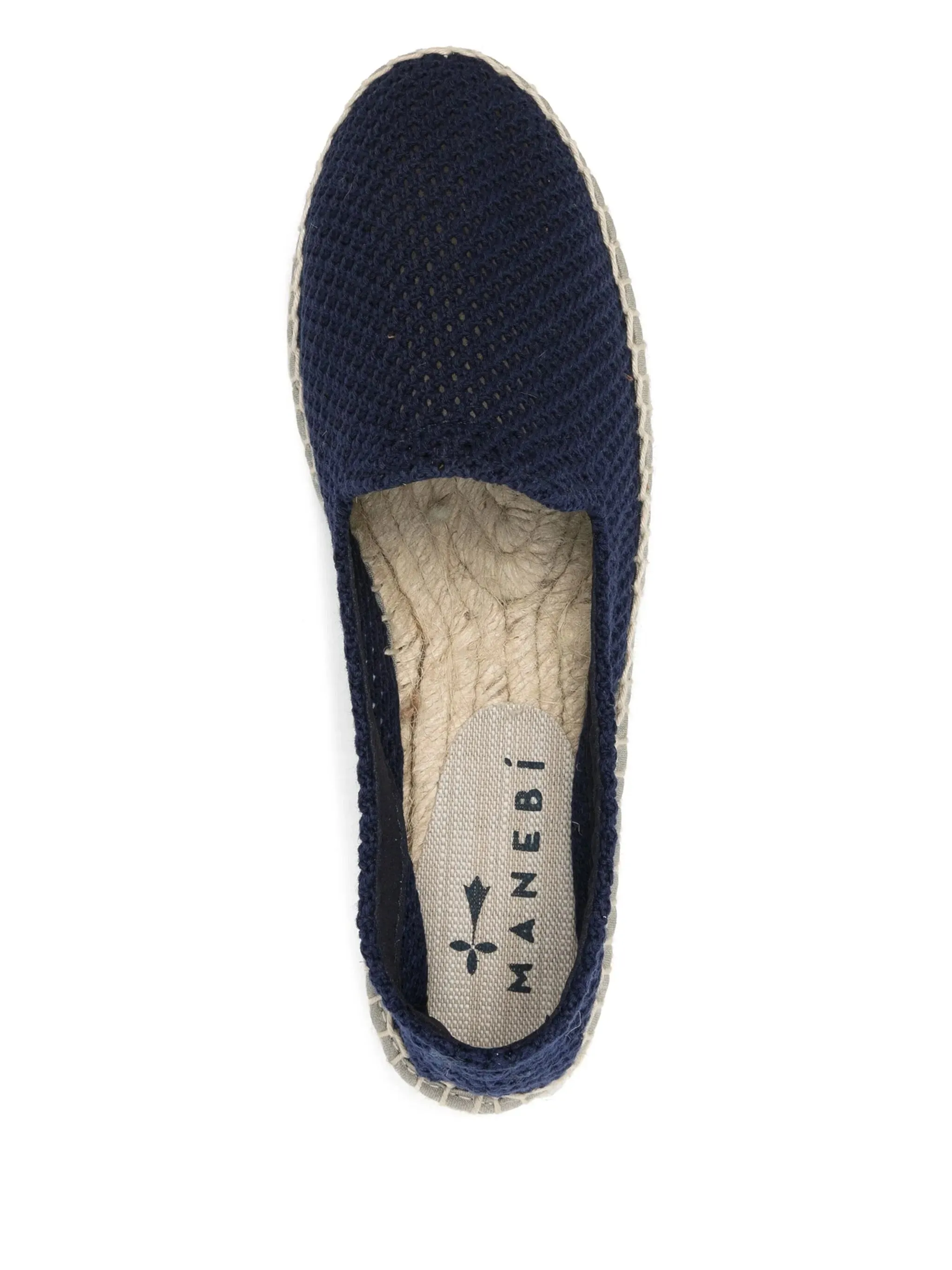 Manebi platt espadrilles