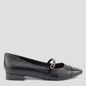 MAREE - BLACK LEATHER/PATENT
