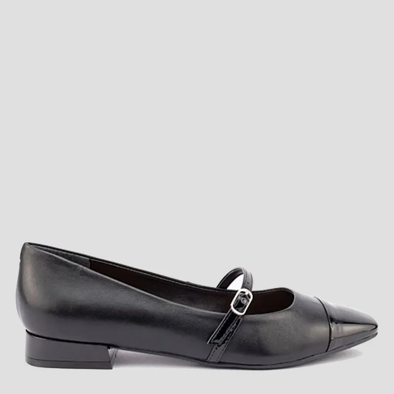 MAREE - BLACK LEATHER/PATENT