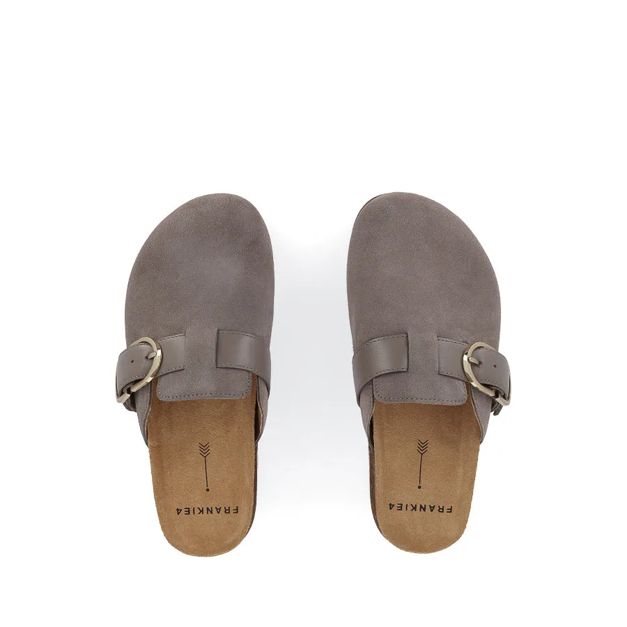 MARGOT II - DARK TAUPE SUEDE