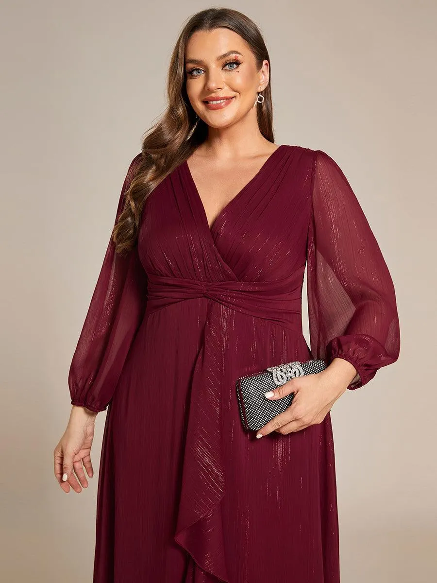 MEILLEURS CHOIX Robes de soirée bordeaux