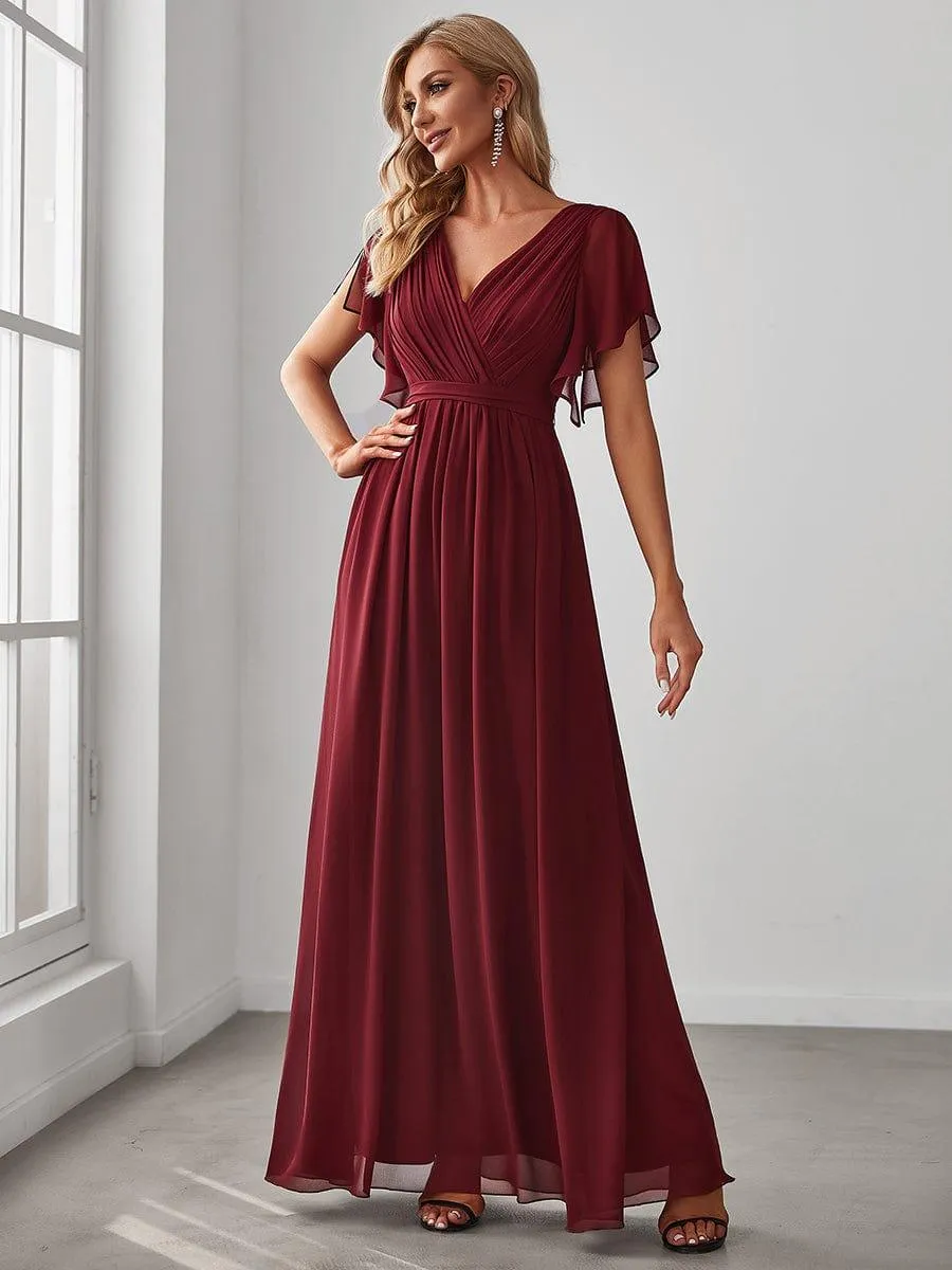 MEILLEURS CHOIX Robes de soirée bordeaux